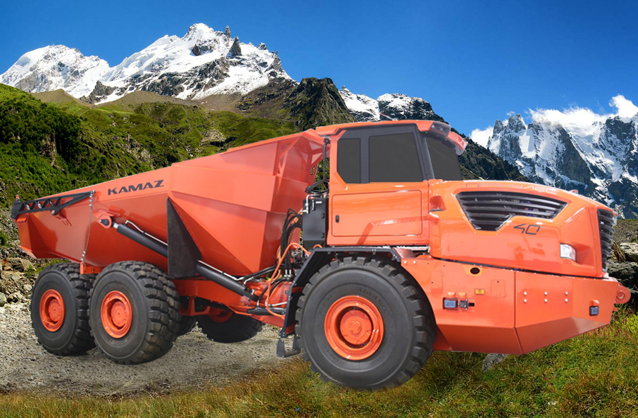 Камаз Геркулес грузоподъемностью 40 тонн с колесной формулой 6х6
