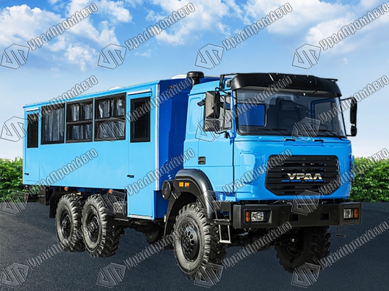 32552-3020-79 Вахтовый автобус 4х4 УРАЛ-М