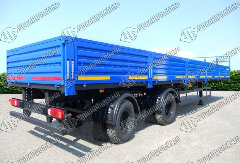 9334-0014120-01 Бортовой полуприцеп НЕФАЗ под тягач 65116, 65206