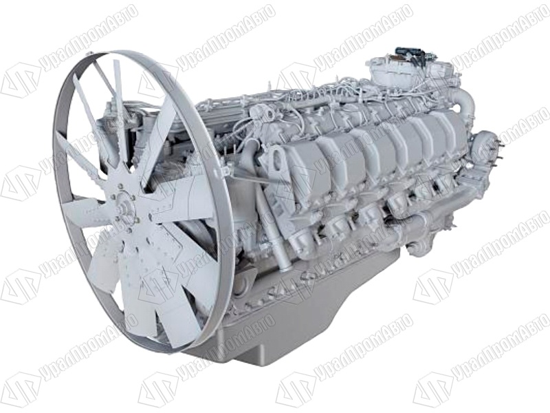 845-1000186 Двигатель ЯМЗ-845.10 БелАЗ-7555 без КПП и СЦ 1