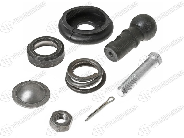 120-30030322122 Палец рулевой тяги ЗИЛ-130 продольной (сошки) в сборе (комплект на наконечник)