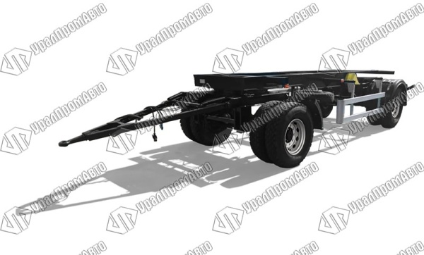 8332-1100000-01 Шасси прицепное НЕФАЗ