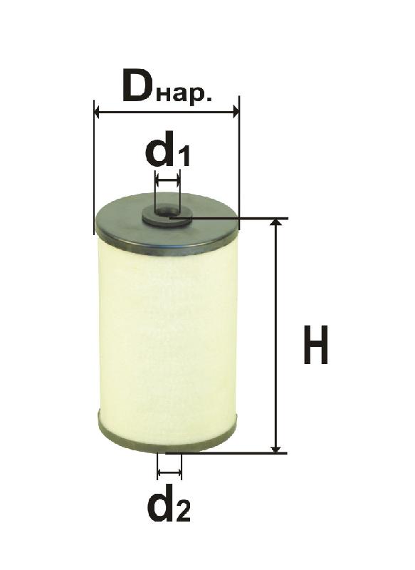 250И-1117040 Элемент фильтра топливного (ЭФТ) Т6306.1Р (DIFA 6306.1Р) (Дифа)