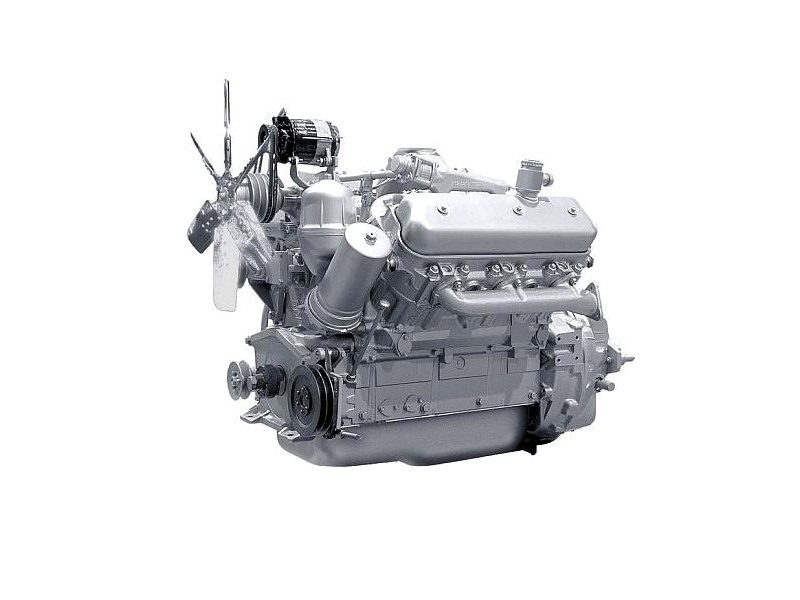 236ДК-1000193-7 Двигатель ЯМЗ-236ДК-7 Промтрактор без КПП и СЦ