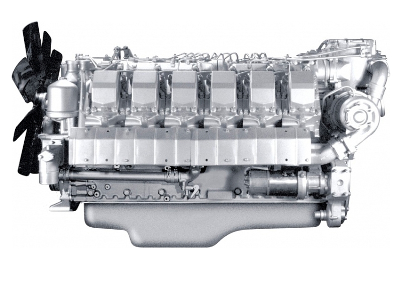 8502-1000186 Двигатель ЯМЗ-8502.10 Силовые установки без КПП и СЦ