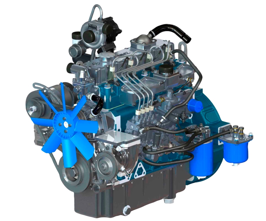 Дизельный двигатель ММЗ 4DTI для внедорожных автомобилей УАЗ – 469, 452 и ГАЗель