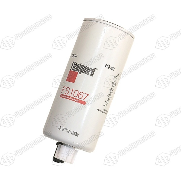FLEETGUARD-FS1067 Фильтр топливный КАМАЗ Евро-4,DAF FS1067 (FLEETGUARD)